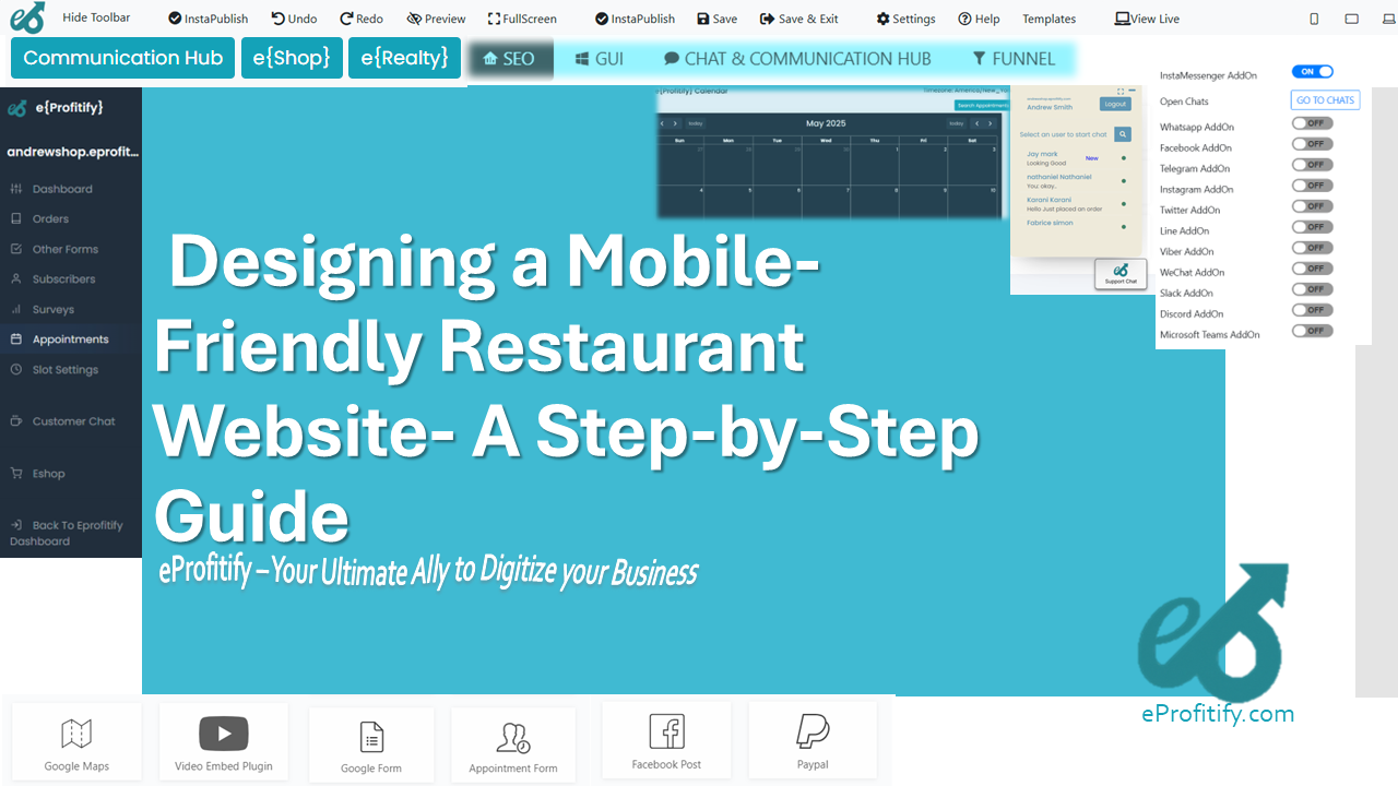 Designing a Mobile-Friendly Restaurant Website- A Step-by-Step Guide